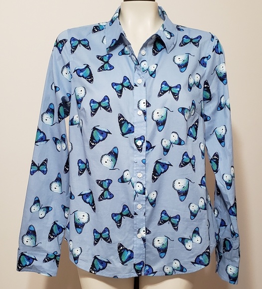 Tommy Hilfiger Tops - Tommy Hilfiger butterfly top. Med. NWT